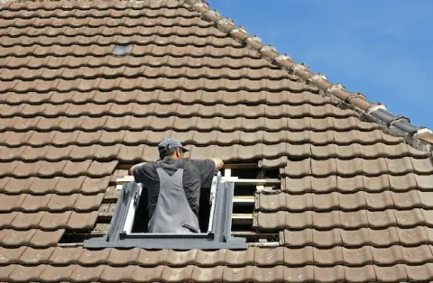 Pose de velux - Saint-Martin-d'Aubigny